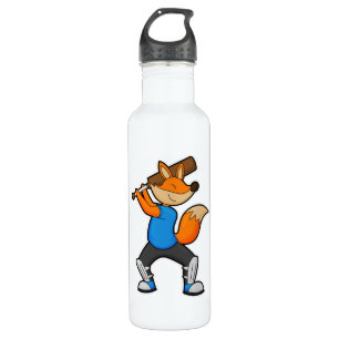 Fox auf Cricket mit Cricket Flex Edelstahlflasche