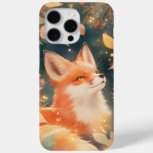 Fox Autumn Embrace Case-Mate iPhone Hülle (Rückseite)