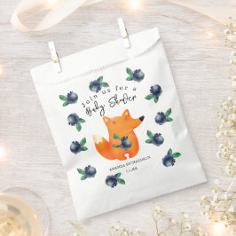 Fox Baby Shower Geschenktütchen