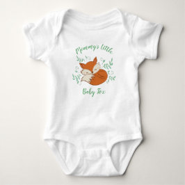 Fox Baby Shower Woodland Tiere Strampler