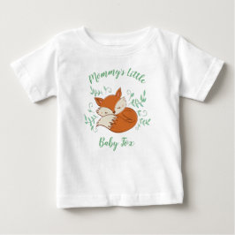 Fox Baby Shower Woodland Tiere T-shirt