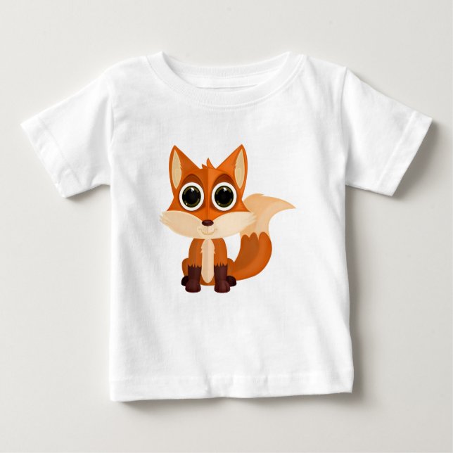Fox Baby T-shirt (Vorderseite)