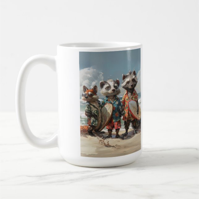 Fox Beach Bandits Surfers Kaffeetasse (Links)