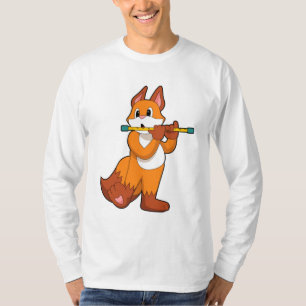 Fox bei Musik mit Flute.PNG T-Shirt