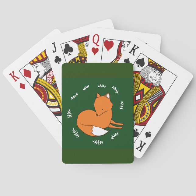 Fox Bicycle® Poker Spielkarten (Rückseite)
