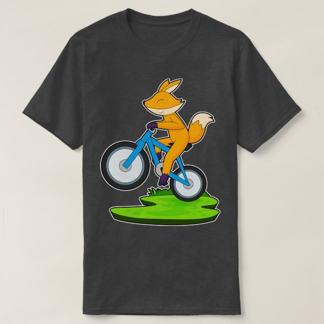 Fox Bicycle T-Shirt (Design vorne)
