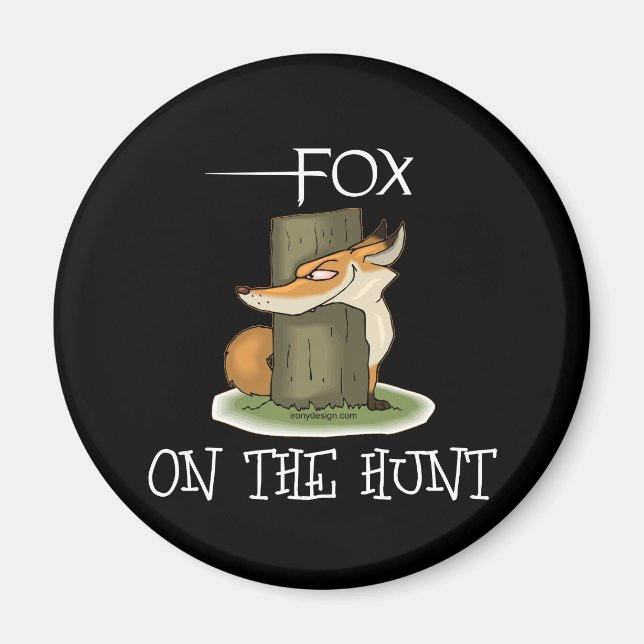 Fox-Bild Magnet (Vorne)