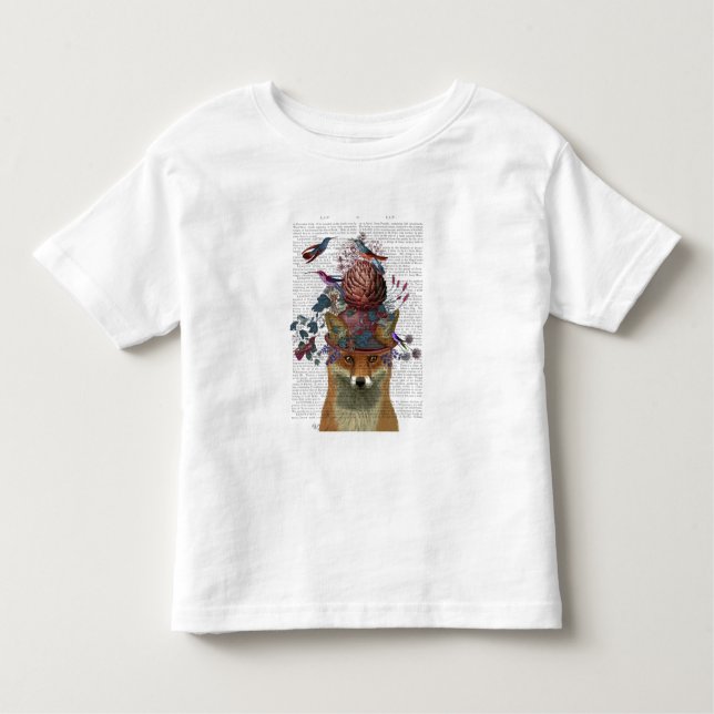 Fox Birdkeeper mit Artichoke Kleinkind T-shirt (Vorderseite)