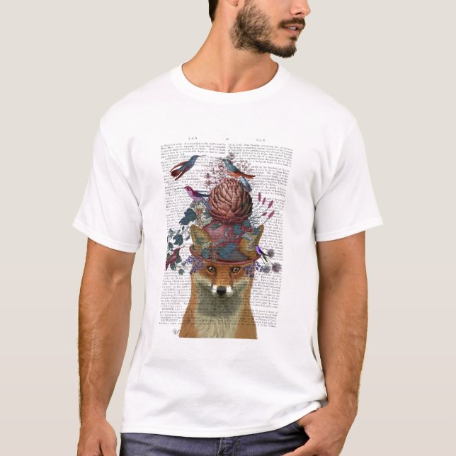Fox Birdkeeper mit Artichoke T-Shirt (Vorderseite)