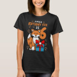 Fox Birthday 6. Geburtstagsparty Girl Animal Kids T-Shirt<br><div class="desc">Fox Birthday 6. Geburtstagsparty Girl Animal Kids</div>