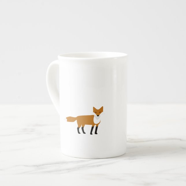Fox Bone China Tasse (Vorderseite Links)