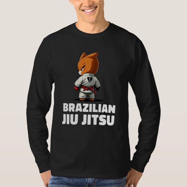 Fox Brazilian Jiu Jitsu and Grappling T-Shirt (Vorderseite)