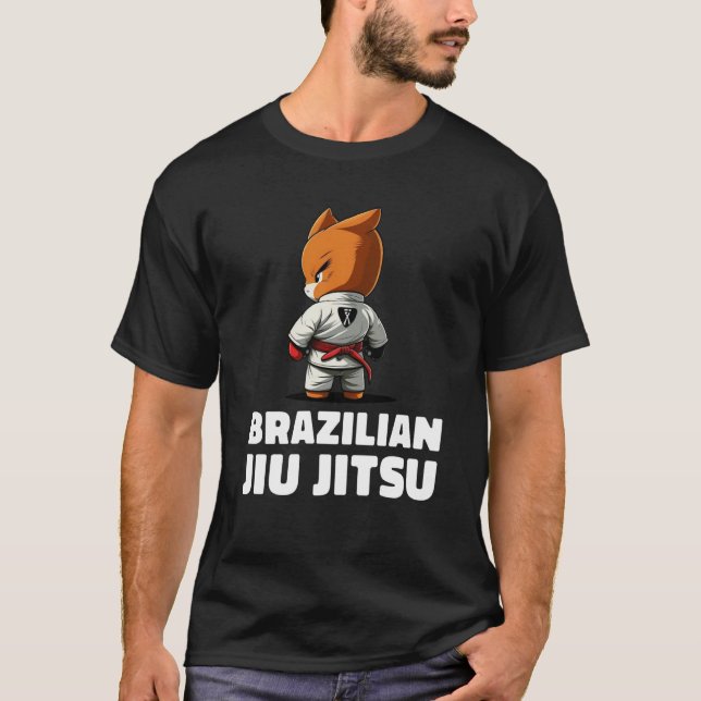 Fox Brazilian Jiu Jitsu and Grappling T-Shirt (Vorderseite)