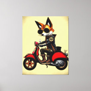Fox Canvas Print Leinwanddruck