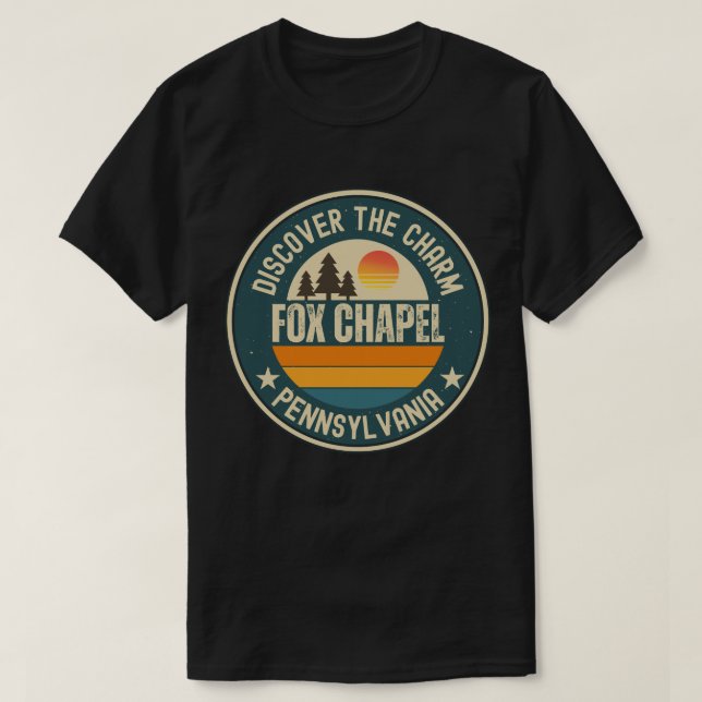 Fox Chapel, Pennsylvania T-Shirt (Design vorne)