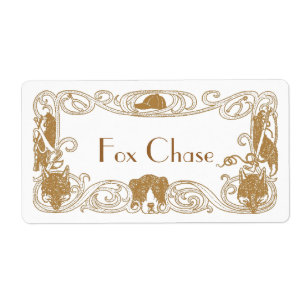 Fox Chase Hunt Homebrew Bottling Zuhause Brew Labe