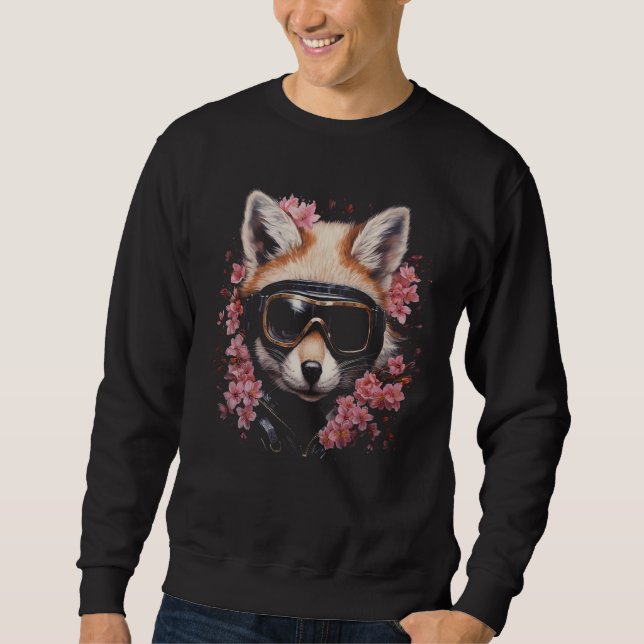 Fox Church Blossom Sunglasses  Animal Pilot Fox Sweatshirt (Vorderseite)