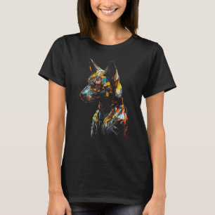 Fox Colorful Polygon Animal Fox 1 T-Shirt
