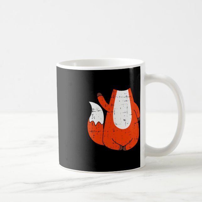 Fox Costume Niedlich Easy Animal Halloween-Geschen Kaffeetasse (Rechts)