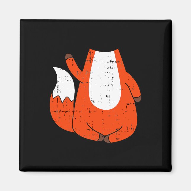 Fox Costume Niedlich Easy Animal Halloween-Geschen Magnet (Vorne)