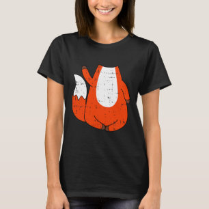 Fox Costume Niedlich Easy Animal Halloween-Geschen T-Shirt