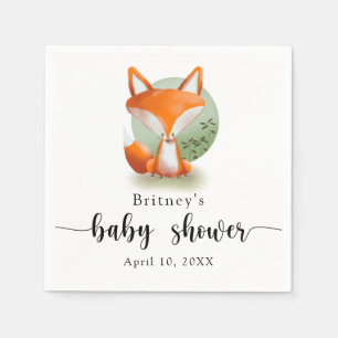 Fox cub - Babydusche Serviette