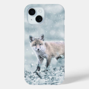 Fox Cub im Schnee Case-Mate iPhone Hülle