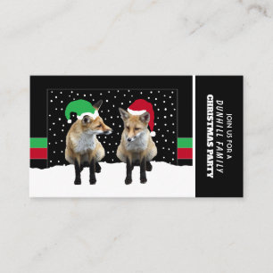Fox Cubs, Weihnachts-Party Einladung