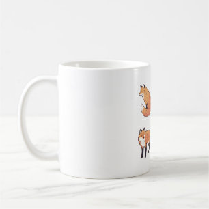 Fox Delight � Süße Tier Art Kaffeetasse