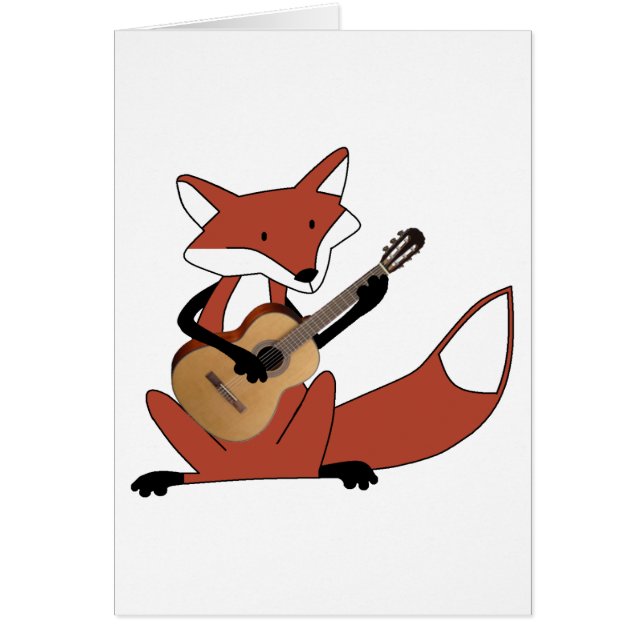 Fox, der die Gitarre spielt (Vorne)