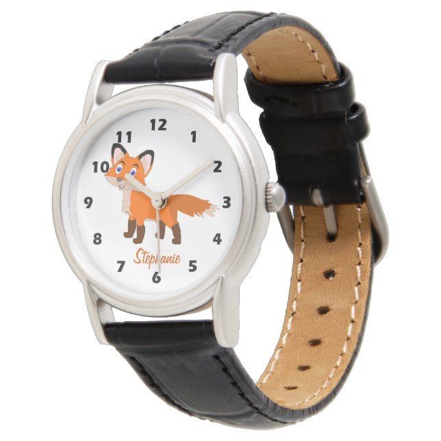 Fox Design Armbanduhr (Schrägansicht)