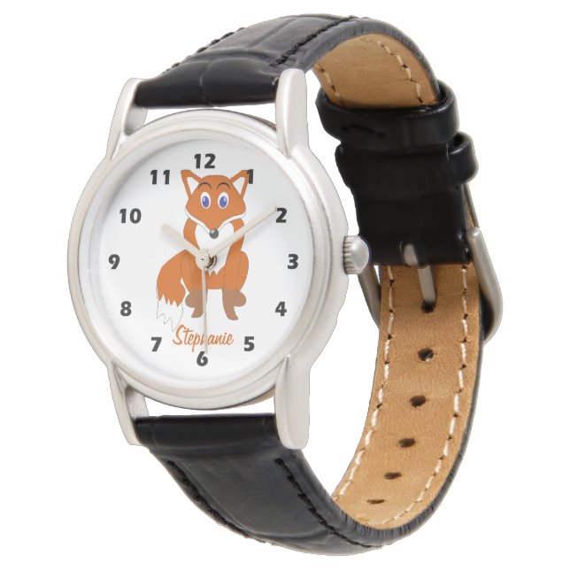 Fox Design Armbanduhr (Schrägansicht)