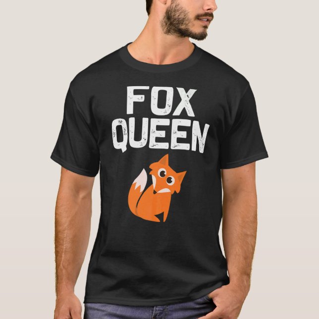 Fox Designs für Frauen Mama Füchse Tierwelt T-Shirt (Vorderseite)