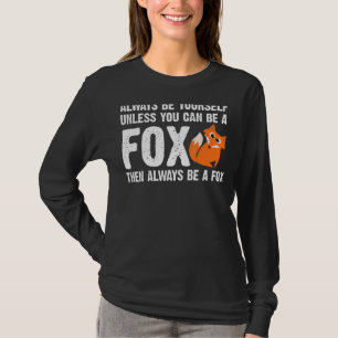 Fox Designs für Männer Füchse Tiere 5 T-Shirt
