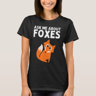 Fox Designs für Männer Füchse Tierwelt T-Shirt