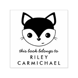 Fox dieses Buch gehört zum Individuelle Name Permastempel