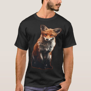 FOX DOG TIERE HUSKY CHARACTER UNTERSTÜTZUNG LOVELL T-Shirt