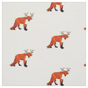 Fox-Druck-Gewebe Stoff
