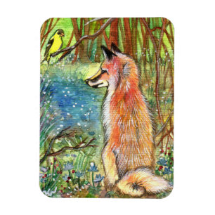 Fox durch die Schlucht Magnet