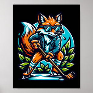 Fox Eishockey Cool Style Sonnenbrille  Poster