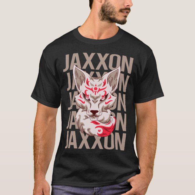 Fox Face - Jaxxon Name T-Shirt (Vorderseite)