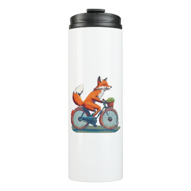Fox Fahrrad Thermosbecher (Vorderseite)