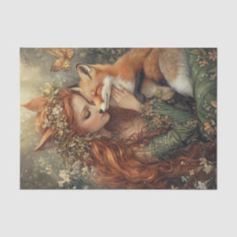 Fox Fairy Tissue Paper Seidenpapier