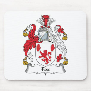 Fox-Familienwappen Mousepad