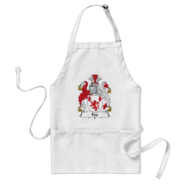 Fox-Familienwappen Schürze (Vorne)