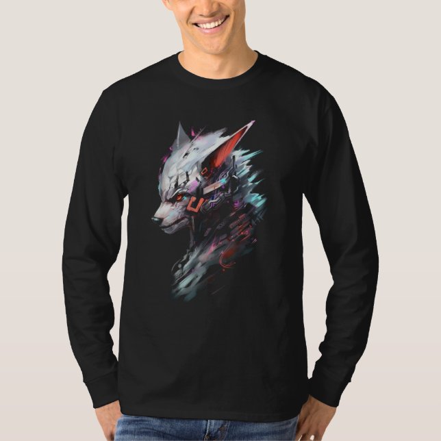 Fox Fantasy Art  Animal Fox T-Shirt (Vorderseite)
