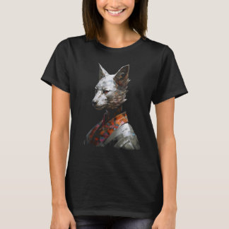 Fox Fantasy Polygon China Animal Fox T-Shirt