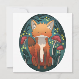 Fox feiertagskarte