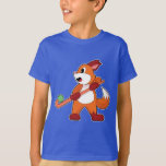Fox Field hockey Field hockey stick T-Shirt<br><div class="desc">This design is the perfect gift for a birthday,  Christmas and other celebrations. It is suitable for women,  men and kids.</div>