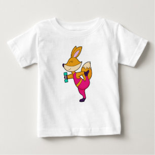 Fox Fitness Dumbbell Baby T-shirt